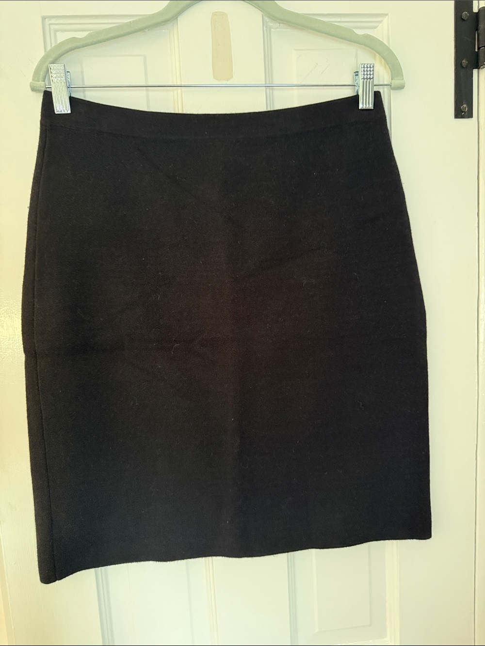 Karl Lagerfeld Black Classic Sweater knit Pencil Skirt
